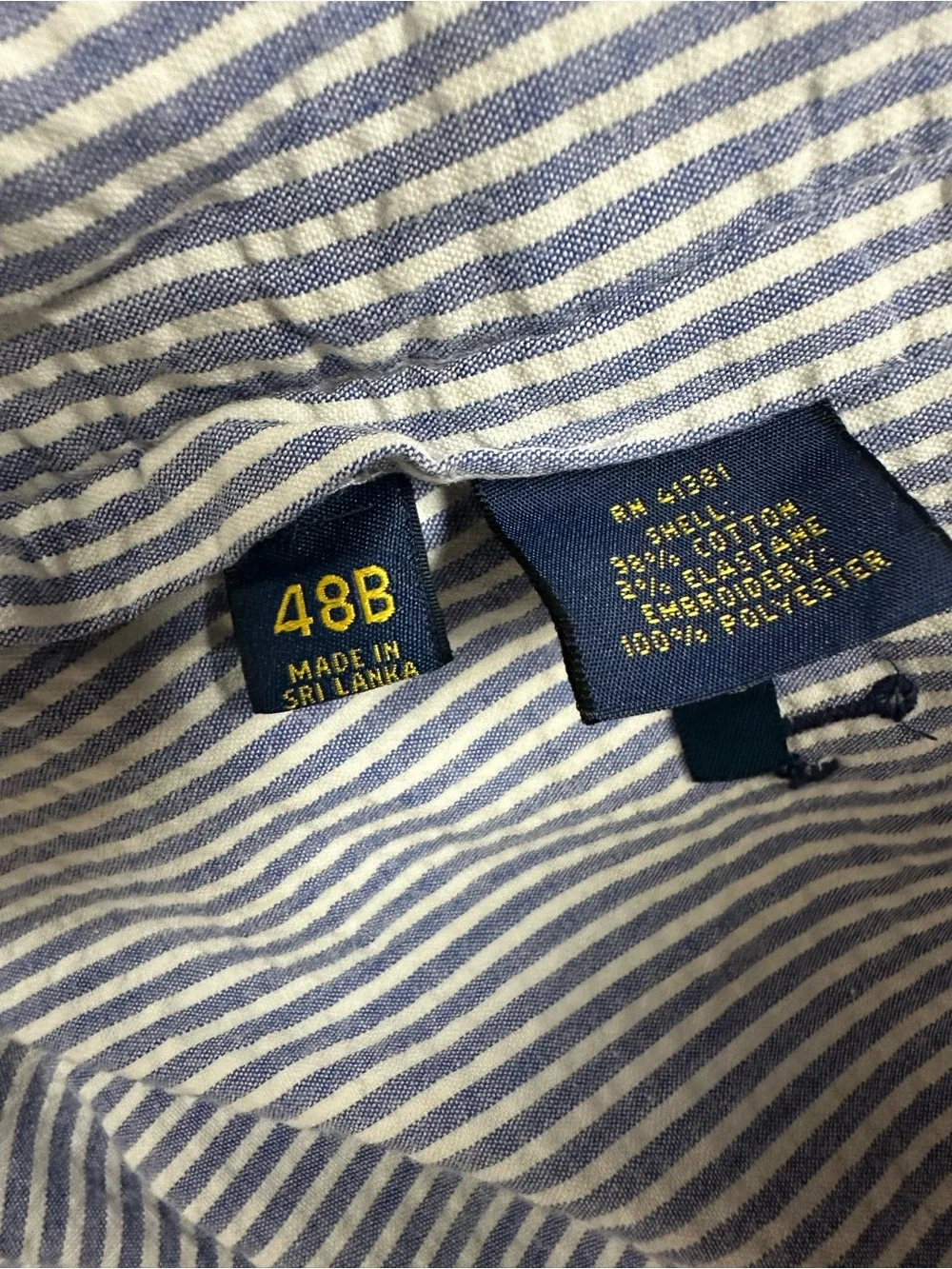 Polo Ralph Lauren belt shorts tailored